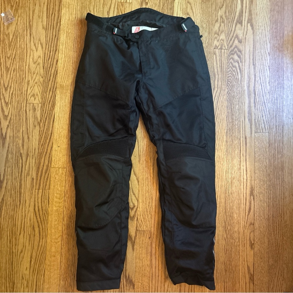 Sedici Marco Mesh Pants Large ADV Series Knee Pads Motorcycle Riding Gear Black